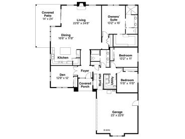 Floor Plan, 051H-0253