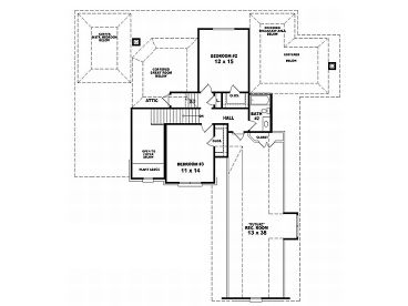 2nd Floor Plan, 006H-0095