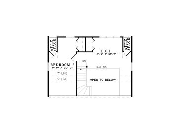 2nd Floor Plan, 025L-0046