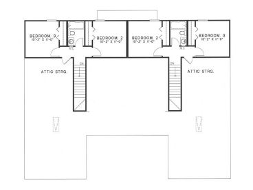 2nd Floor Plan, 025M-0002