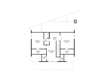 2nd Floor Plan, 062H-0239