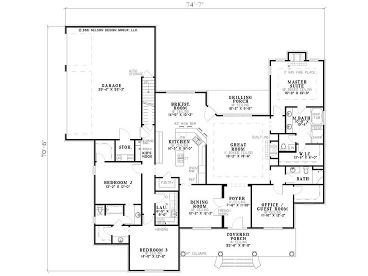 Floor Plan, 025H-0112