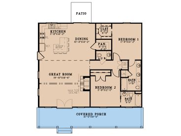 Floor Plan, 074H-0206