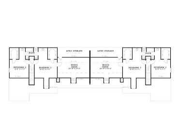 2nd Floor Plan, 025M-0026