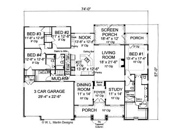 Floor Plan, 059H-0099