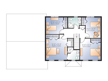 2nd Floor Plan, 027H-0340