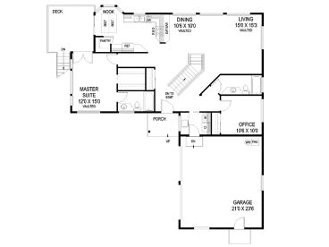 Floor Plan, 013H-0058