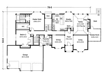 Floor Plan, 023H-0044