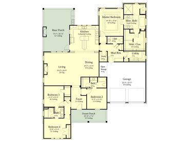 Floor Plan, 079H-0051