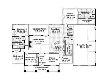 Floor Plan, 001H-0203