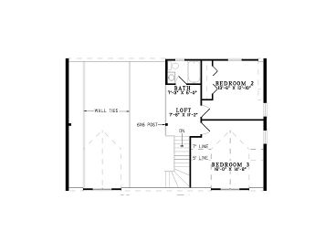 2nd Floor Plan, 025L-0032