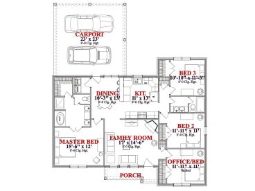 Floor Plan, 073H-0054