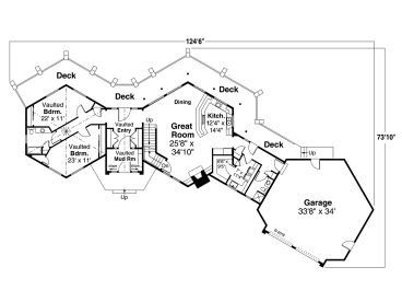 1st Floor Plan, 051H-0344
