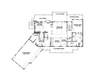 Floor Plan, 012H-0160