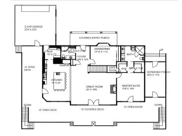 Floor Plan, 012H-0220