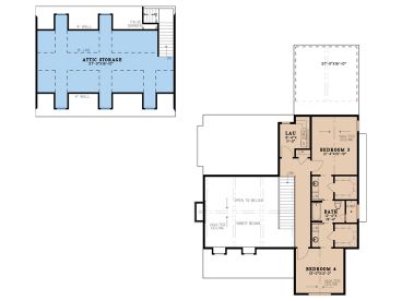 2nd Floor Plan, 074H-0216