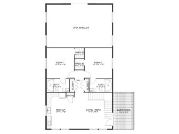 2nd Floor Plan, 065G-0073