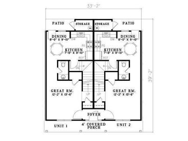 Opt. 1st Floor Plan, 025M-0045