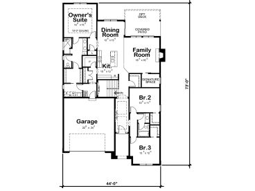 Floor Plan, 031H-0467