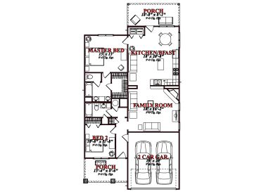 Floor Plan, 073H-0120
