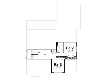 2nd Floor Plan, 050H-0342