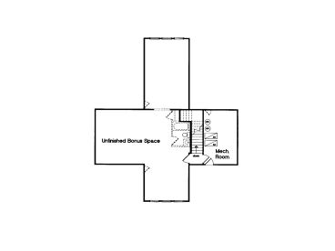 2nd Floor Plan, 043H-0145
