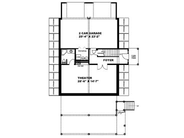 1st Floor Plan, 012H-0319