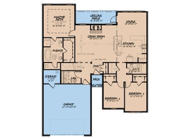 1st Floor Plan, 074H-0114