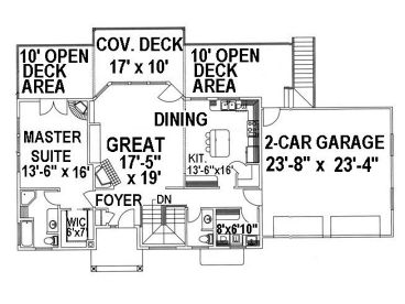 Floor Plan, 012H-0025