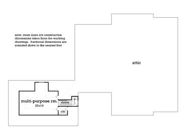 2nd Floor Plan, 021H-0260