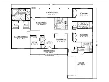 Floor Plan, 078H-0061