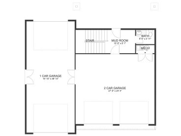 1st Floor Plan, 065G-0055