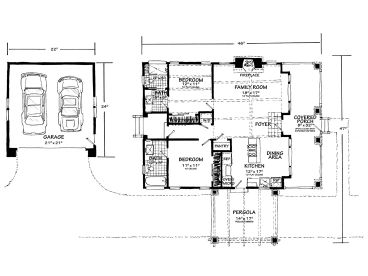 Floor Plan, 066H-0047