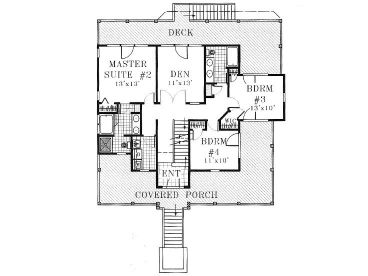 1st Floor Plan, 041H-0018