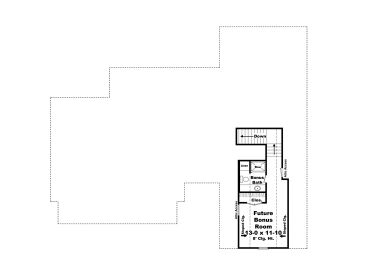 2nd Floor Plan, 001H-0152