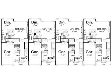 1st Floor Plan, 050M-0031
