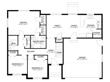 Floor Plan, 065H-0120