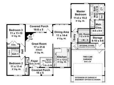 Floor Plan, 001H-0031