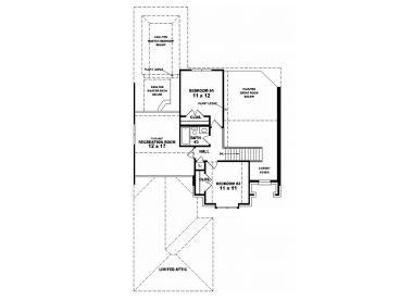2nd Floor Plan, 006H-0076