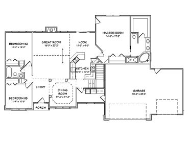 Floor Plan, 048H-0019