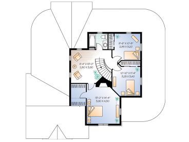 2nd Floor Plan, 027H-0018