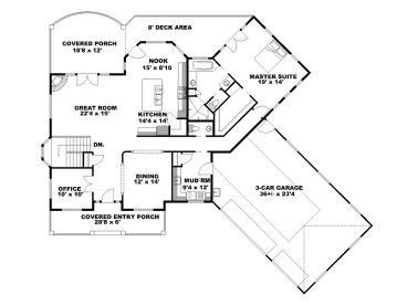Floor Plan, 012H-0158