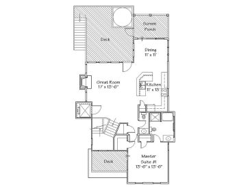 2nd Floor Plan, 041H-0098