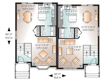 1st Floor Plan, 027M-0020
