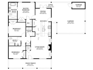Floor Plan, 064H-0140