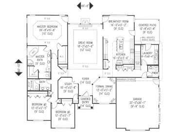 Floor Plan, 044H-0036