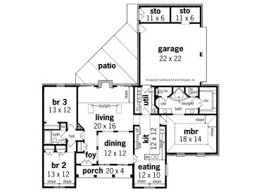 Floor Plan, 021H-0087