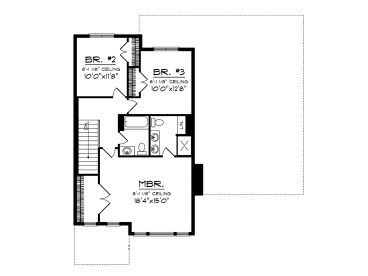 2nd Floor Plan 020H-0365