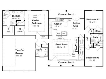 Opt. Floor Plan, 001H-0042