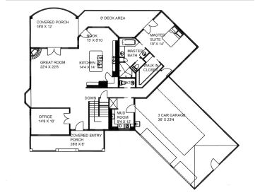 Floor Plan, 012H-0141
